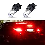 PACLVIO - 2 bombillas LED 3157, 3056 3156 3057 4157, bombillas LED de repuesto superbrillantes para luces de señalización...