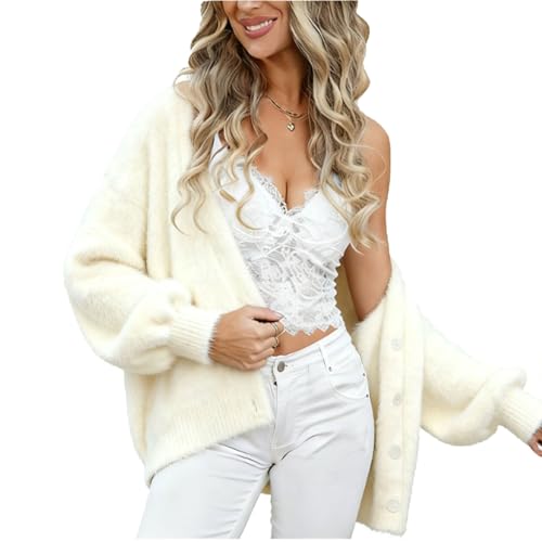 Image of JASCLS Women's Trendy Summer Long Sleeve Open Front Sweater Cardigans for Women