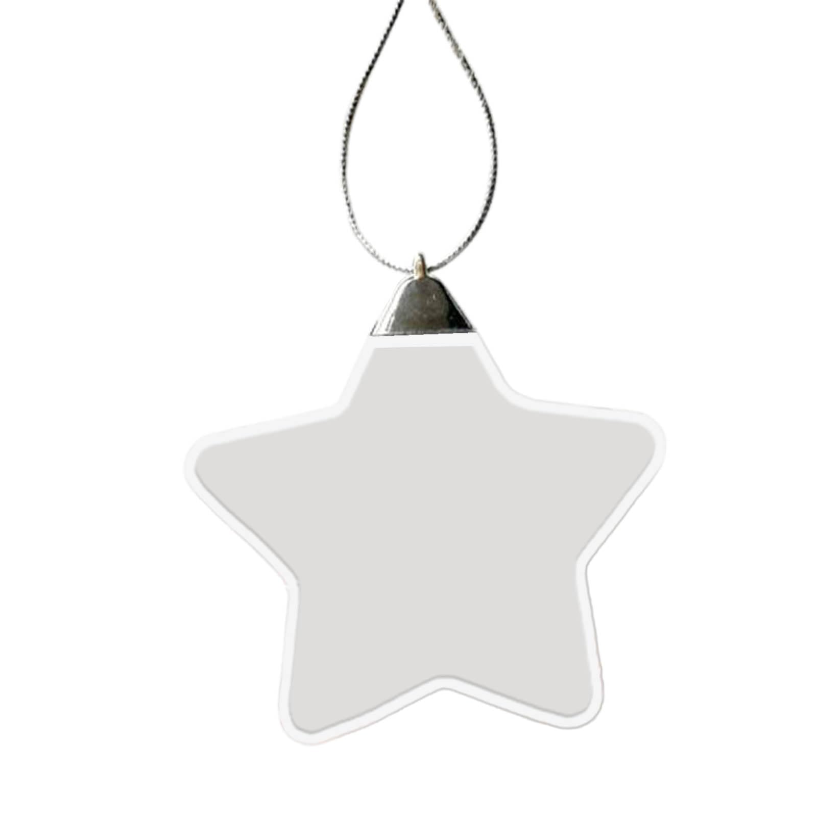 Kalttoy Sublimation Ornament Multi Shape Christmas Decoration Pendant Heat Transfer Product Making Sublimation Product Making