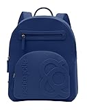 Mochila Feminina Grande SMART Azul Petite Jolie PJ11053 - Nova