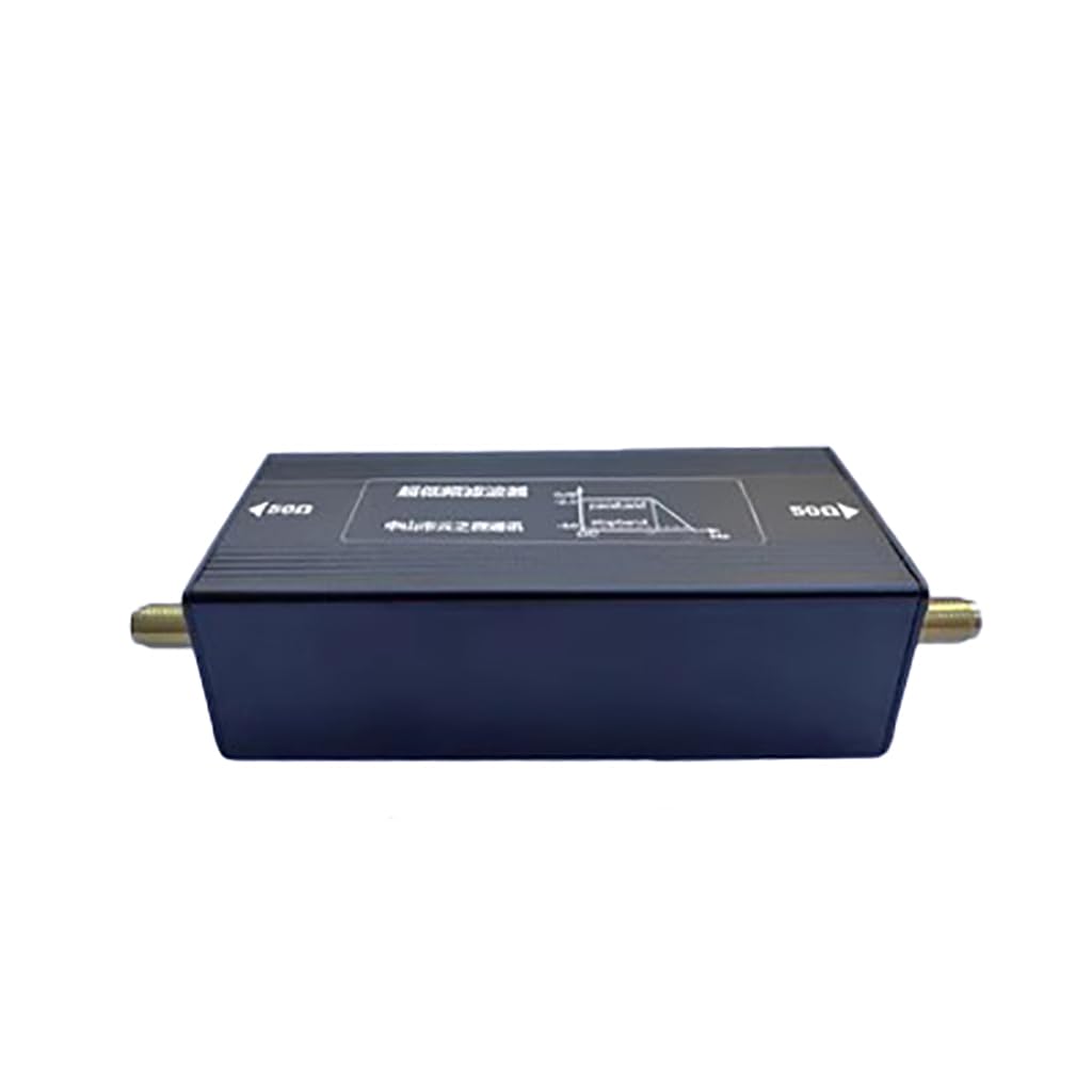 JMT LC Tiefpassfilter LPF SMA Stecker Buchse Anschluss 100 m W (20 dBm) Max Input Power Filter (4 kHz, BNC F auf M)