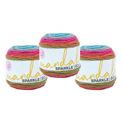 Image of (3 Pack) Lion Brand Yarn Mandala Sparkle Yarn, Astrid