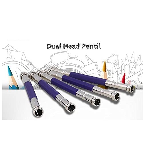 Image of 3PCS .Fx Adjustable Pencil Extender Holder School Office Sketch Art Writing Tools Delicate Dual Head For Kids Writing Gift Pencil Grip