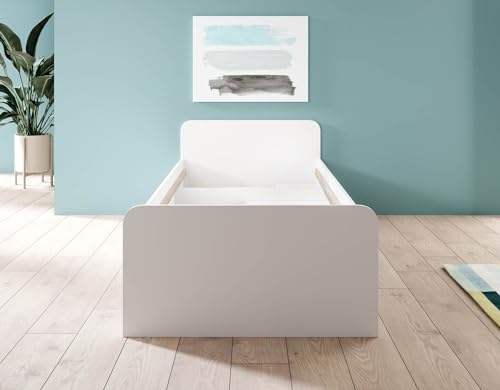 Jugendbett möbelando Bradford – Einzelbett 90 x 200 cm mit Schubkästen