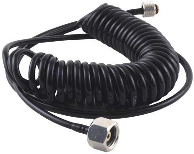 10 foot Iwata Coiled Vinyl Hose 1/8 to 1/4 BSP - IWH-CV-10-1/4