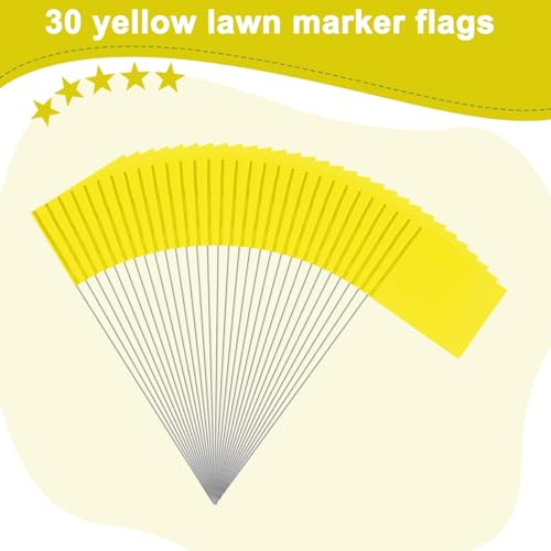 Banderas de césped para delimitar aspersores automáticos y zonas de juego infantiles 4