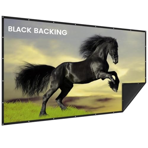 Pantalla de proyección NILZA 150 pulg 16:9 plegable portátil miniatura 5