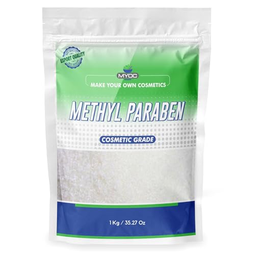 Myoc Methyl Paraben | Cosmetic Grade | DIY Skincare & Personal Care Formulations - 1 Kg / 35.27 Oz