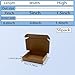7x5x1.5 inch Small Shipping Boxes 50 Pack, Brown Corrugated Cardboard Mailer Boxes Bulk for Packaging Business Mailing Gift， Mini Mailer Boxes for Packaging Supplies Business Present