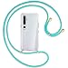 Produktbild mtb more energy® Handykette kompatibel mit Xiaomi Mi Note 10, Note 10 Pro (6.47'') - türkis/Gold - Smartphone Hülle zum Umhängen - Anti Shock Strong TPU Case
