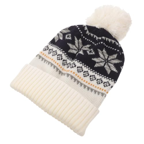 Bonnet tricoté flocon pour rester au chaud avec élégance cet hiver
