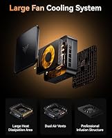 NiPoGi Mini PC 32GB DDR4 1TB SSD, AMD Ryzen 7 7730U(Bis zu 4.5GHz, 8C/16T) Micro Desktop Computer Für Büro/Heimkino/Meeting/Business/Trip【Wifi6/Bluetooth5,2/DP+HDMI+USB-C】 Besser als 7430U – Ansicht 5