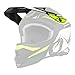 Produktbild O'NEAL | Motocross-Helm | MX Enduro | Ersatzvisor | 3SRS Helmet Stardust | Erwachsene | Schwarz Weiß Gelb