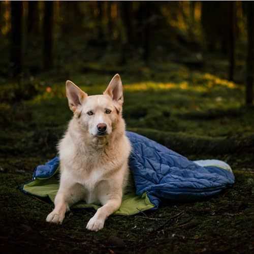 Kurgo Pup Sack, Hundereisebett für draußen, Haustierschlafsack für Camping und Wandern, Dank Beutel gut verstaubar, wasserfest, 76 cm, M