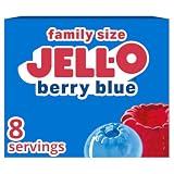 Jell-o berry bluee gelatin dessert (170g)