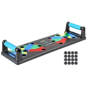 Shoze Push Up Board Foldable Press Up Boards Push Up Equipment Fitness Gym Muscle Strength Perfect Push Up, Portable Exercise Equipment For Men Women Home Workouts Push Up Black