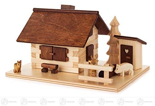 Fumeur figure de brûleur d'encens et fumoir Erlebnishof traditionnel de 10cm