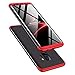 ATRAING Galaxy S9 Plus Case, 3 In 1 Ultra-Thin PC Hard Case Cover For Samsung Galaxy S9 Plus(2018) (Red+Black+Red)