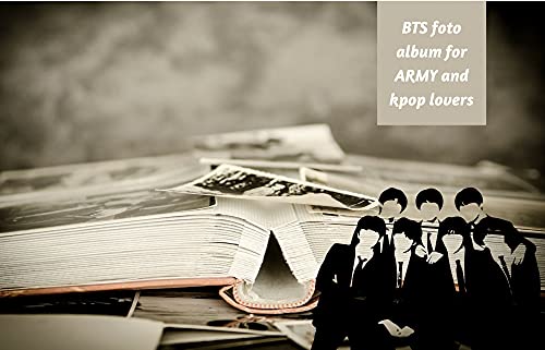 BTS foto album for ARMY and kpop lovers: 8.5×11 inches (21.59×27.94cm) 90 pages (English Edition)