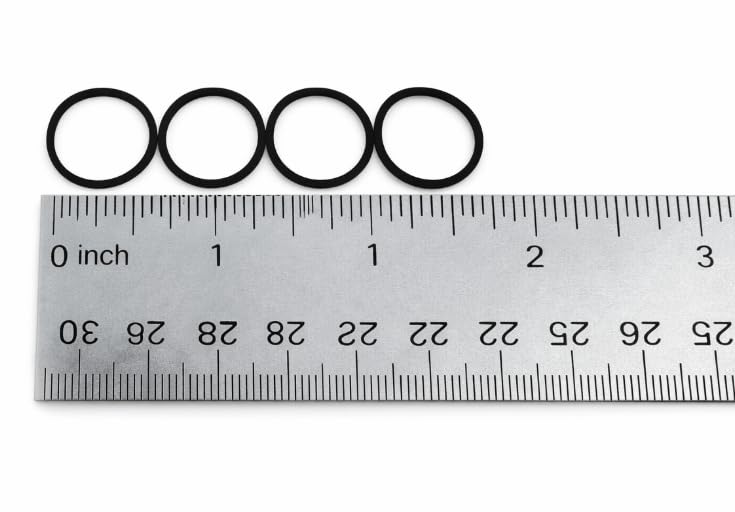 Sosun Beauty Bonus Pack 1111 Count (compare to 1000) 1/2 inch Black Rubber Band Hair Ties for Braids, Twists, Locs, and Ponytails. Soft, Slim, and Strong No-Snag For All Hair Types