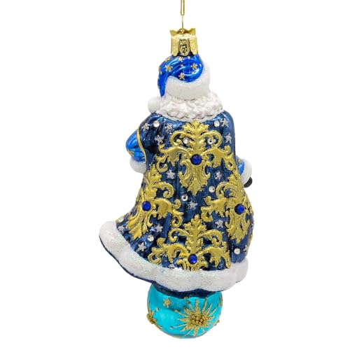 Père Noël céleste Bellissimo Kurt Adler objet déco Noël traditionnel 15 cm - 4