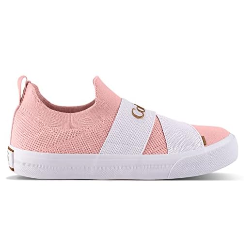 Tênis Coca-Cola Shoes, Meet Knit, Feminino, Rose/Rose, 34