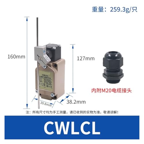 Micro interrupteur de voyage CWLCL limite de type 2-2 - 2