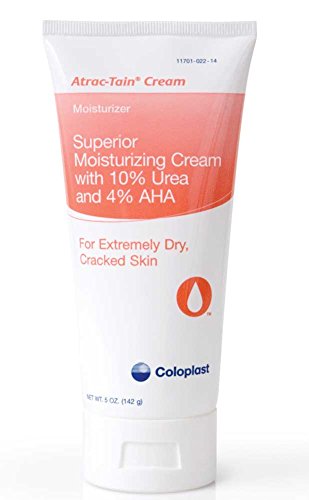 Atrac-Tain Moisturizing Cream, Unscented, Urea & Alpha Hydroxy Acid (AHA), 5 Oz. 1814 (Case of 12)