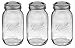 Ball Mason Regular Mouth Quart Jars with Lids and Bands, Set of 3