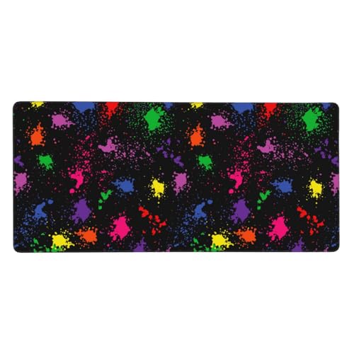 Tapis de souris grand format pour ordinateur de bureau sans glissement