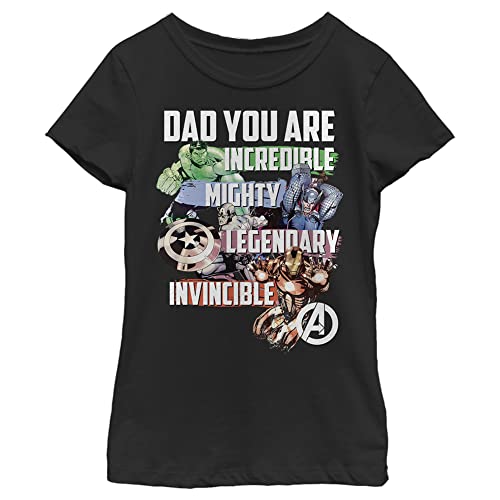 Marvel Girl's Avenger Dad T-Shirt - Main Image