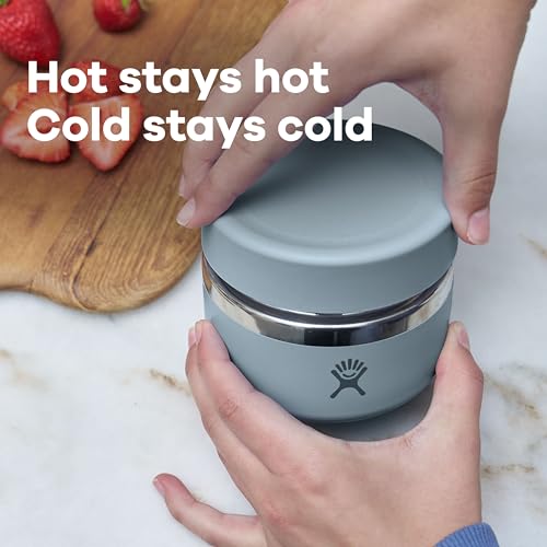 Image of Hydro Flask Food Jar - Insulated Stainless Steel, Snack Travel Container for Hot Food & Soup 20 Oz Capri Blue