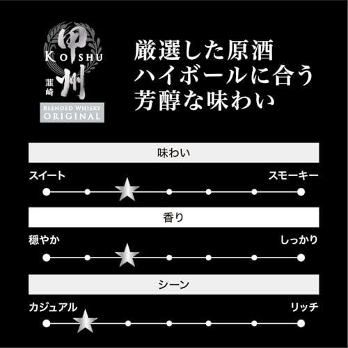 甲州韮崎 オリジナル ブレンデッド