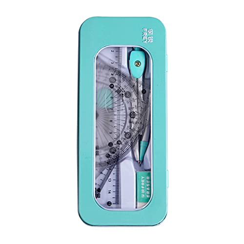 Math Geometry Kit Sets 7 Piece Student Supplieswith Shatterproof...