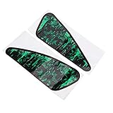 Zohisin 2pcs Universal Water of Water of Cunfle Funfle 3D -Aufkleber Abziehbilder verleihen Ihrem Motorrad eine kühle und attraktive Note mit schönen verschiedenen Mustern und 3D -Stereo