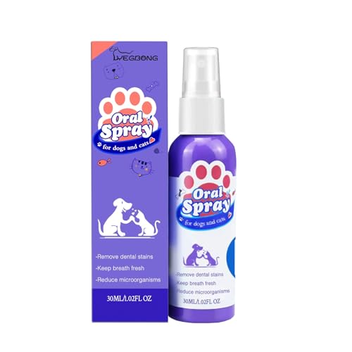 Cat & Dog Dental Care Spray - Remove Tartar & Freshen Breath Oral Care Spray