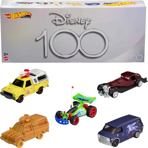 HOT WHEELS Disney 100th Anniversary Pack - Die-Cast Vehicles