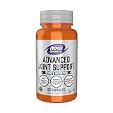 NOW Sports Nutrition, Advanced Joint Support, Glucosamine, Hyaluronic Acid, ApresFlex, 60 Capsules