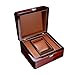 watch box Gemalte Uhrenbox Aufbewahrungsbox Uhrenbox Holzschmuck Verpackung Aufbewahrungsbox Holzkiste Pu Uhr Kissen Kissen Uhrenbox