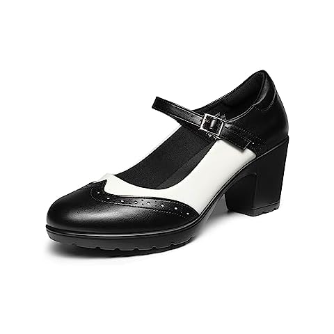 DREAM PAIRS Women's Mary Jane Oxfords Cover