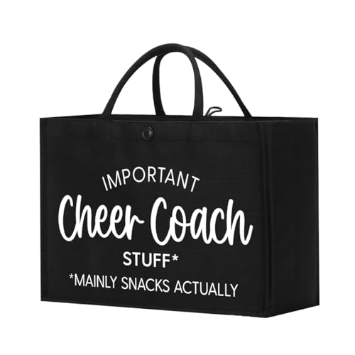 Cheer Coach Bag Swim Coach Tote Bags Christmas Birthday Gift for Women