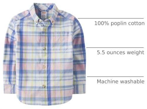 Image of Gymboree Boys' and Toddler Long Sleeve Button Up Shirt