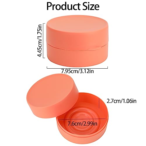 Portasapone rotondo, impermeabile, portatile, per