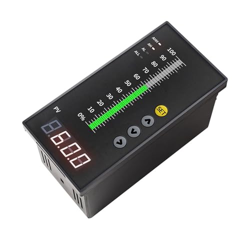 Controlador digital de temperatura PT100 Tipo K con pantalla avanzada, relé y módulo RS485 2