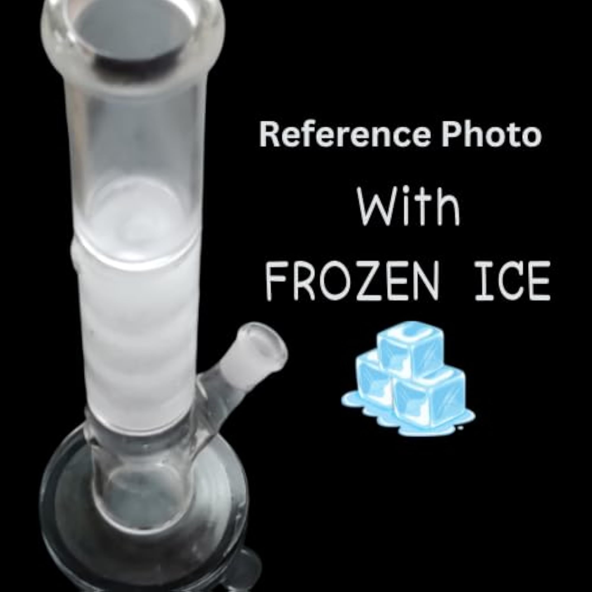 12 INCH GLASS BONG WITH ICE-Freeze