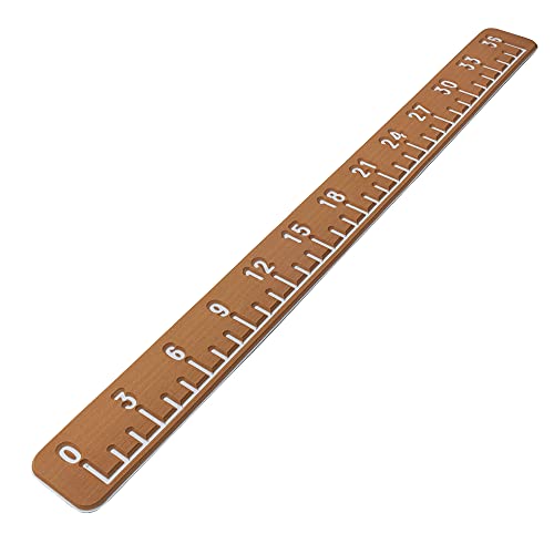 Calissa Offshore Tackle 36  Boat Deck Foam Fishing Ruler (Red Oak)