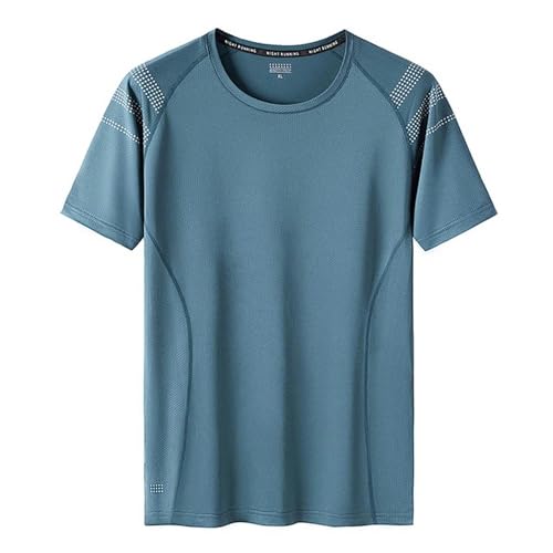 T-Shirt à Sec Rapidement Homme Idéal Randonnée et Sport Manches Courtes