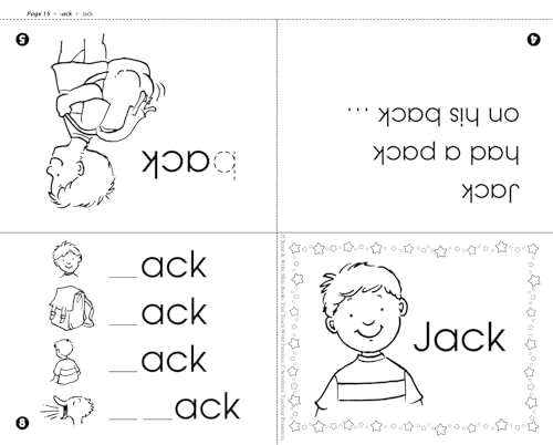 25 Read & Write Mini-Books : That Teach Word Families