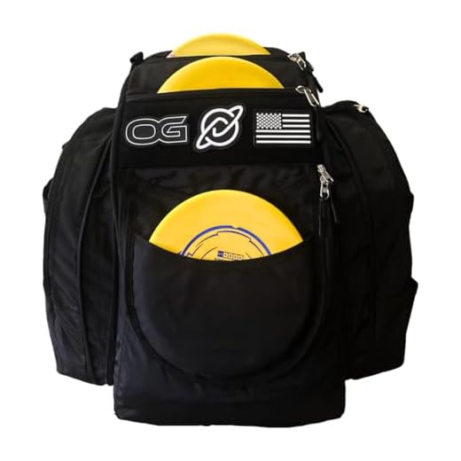 Durable Disc Golf Bag with Large Capacity