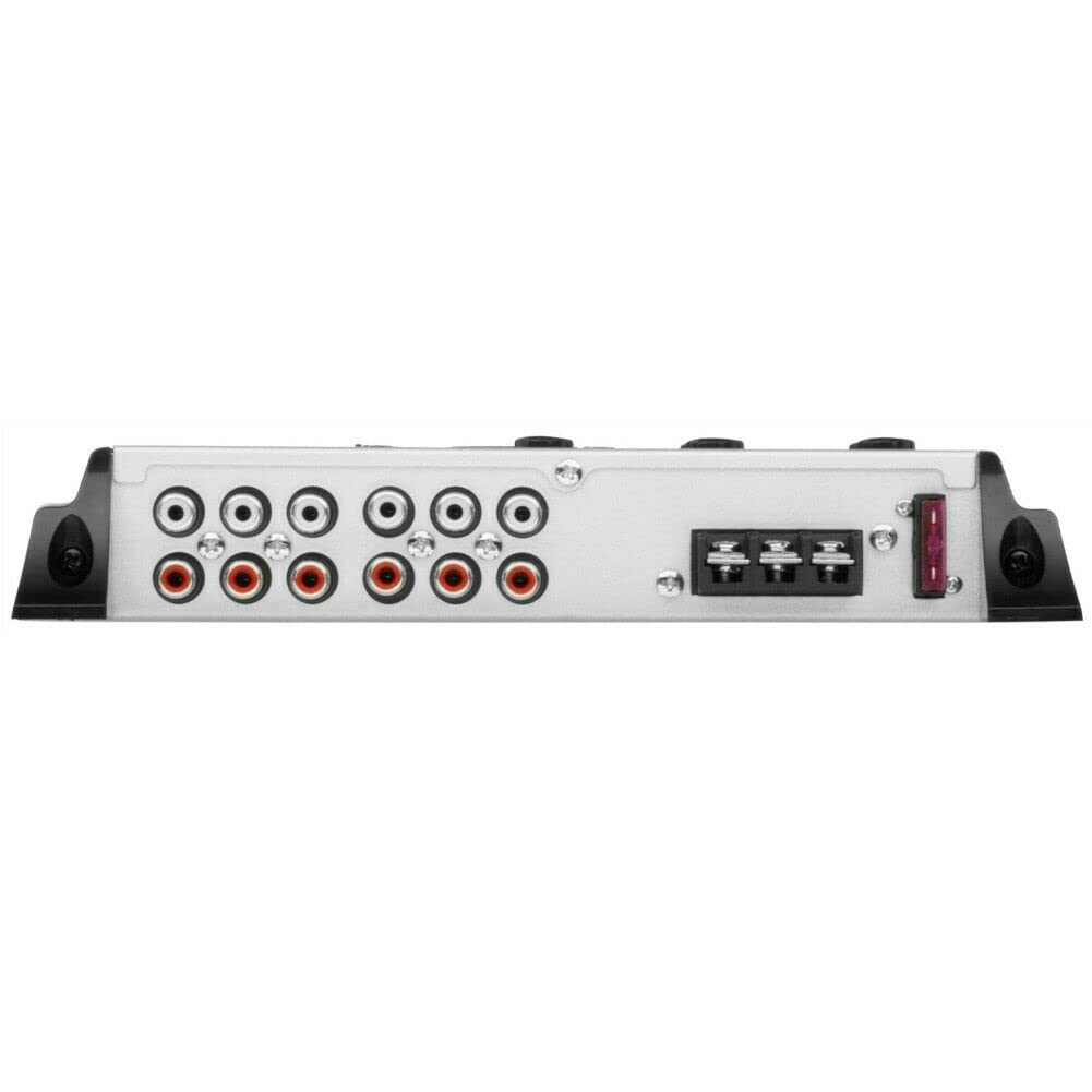 1 Crossover Compatible con Boss Audio Systems BX35 Ecualizador electrónico 3 vías 3 Salidas Front/Rear/subwoofer multiplicador de frecuencia, 1 Pieza